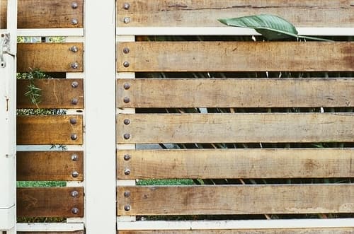 panele drewniane na ogrodzenia